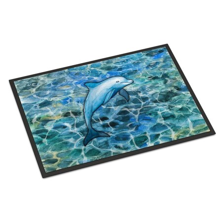 Carolines Treasures 24 x 36 in. Dolphin Indoor or Outdoor Mat BB5356JMAT